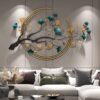 Golden Ginkgo Tree Wall Art Decor